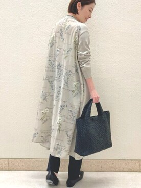 BEARDSLEYさん（レディース・160cm）の秋コーディネート