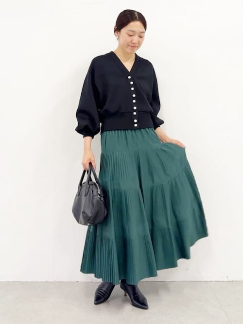 BEARDSLEY ビアズリー　プリーツティアードスカート BEARDSLEY｜プリーツティアードスカート | Rakuten Fashion(楽天