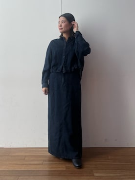 BEARDSLEYさん（レディース・157cm）の冬コーディネート