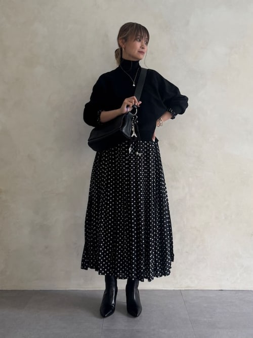 セール】ドットギャザーワンピース（ワンピース）｜BEARDSLEY