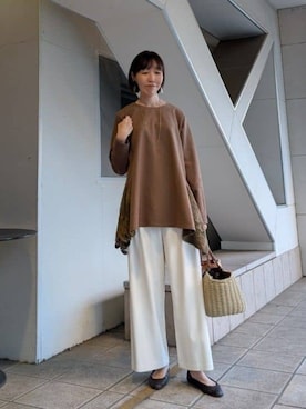 「BEARDSLEY（ビアズリー）のアイテム」を使った、BEARDSLEYさん（レディース・164cm）の冬コーディネート