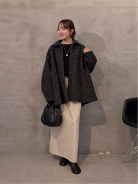 「BEARDSLEY（ビアズリー）のアイテム」を使った、BEARDSLEYさん（レディース・160cm）の秋コーディネート