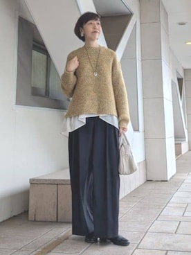 BEARDSLEYさん（レディース・164cm）の秋コーディネート