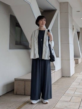 「BEARDSLEY（ビアズリー）のアイテム」を使った、BEARDSLEYさん（レディース・164cm）の春コーディネート