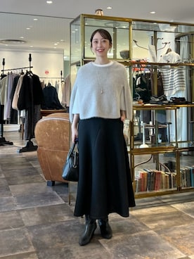 BEARDSLEYさん（レディース・154cm）の冬コーディネート