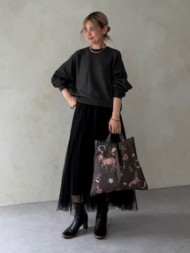 BEARDSLEYさん(レディース・158cm)の秋コーディネート
