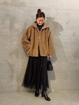 BEARDSLEYさん(レディース・166cm)の秋コーディネート