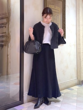 BEARDSLEYさん（レディース・154cm）の秋コーディネート