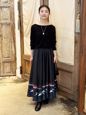 BEARDSLEYさん（レディース・157cm）の夏コーディネート