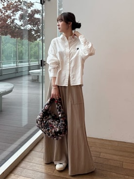 BEARDSLEYさん（レディース・157cm）の冬コーディネート