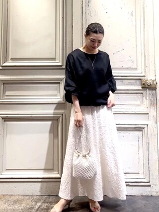 ビアズリー サルエルパンツ BEARDSLEY（ビアズリー）の「《ビアズリー》カットジャガード