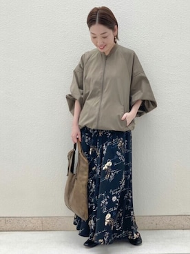 BEARDSLEYさん（レディース・158cm）の秋コーディネート