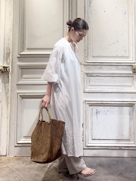 BEARDSLEYさん（レディース・159cm）の夏コーディネート