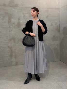 BEARDSLEYさん（レディース・154cm）の冬コーディネート