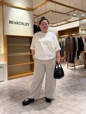 「リラックス」｜BEARDSLEYさん（レディース・158cm）の春コーディネート