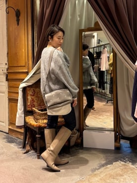 BEARDSLEYさん（レディース・157cm）の冬コーディネート