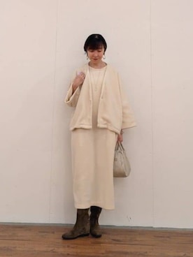 BEARDSLEYさん(レディース・161cm)の秋コーディネート