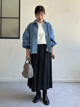 BEARDSLEYさん(レディース・152cm)の秋コーディネート