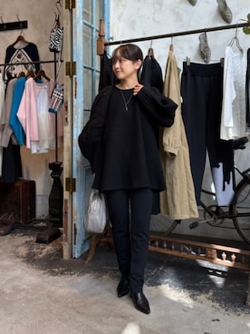 「BEARDSLEY（ビアズリー）のアイテム」を使った、BEARDSLEYさん（レディース・149cm）の秋コーディネート