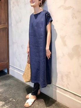 BEARDSLEYさん（レディース・166cm）の夏コーディネート