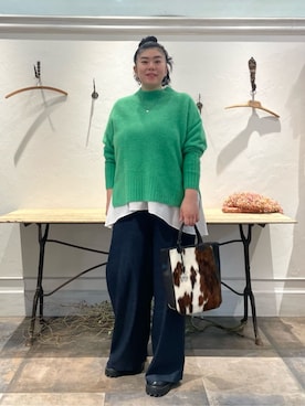 BEARDSLEYさん（レディース・166cm）の冬コーディネート