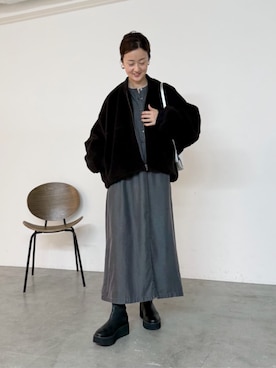 BEARDSLEYさん(レディース・166cm)の秋コーディネート