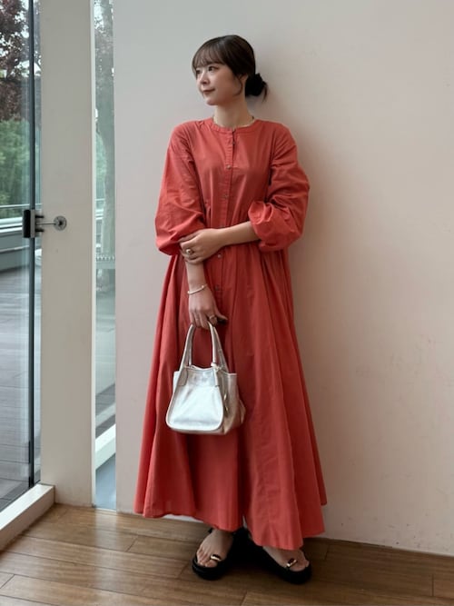 前後ギャザーワンピース（ワンピース）｜BEARDSLEY（ビアズリー）の