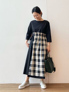 BEARDSLEYさん（レディース・160cm）の春コーディネート