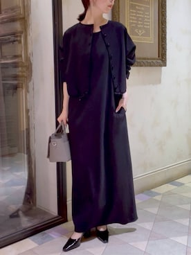 BEARDSLEYさん（レディース・154cm）の冬コーディネート