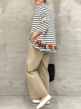 BEARDSLEYさん（レディース・166cm）の春コーディネート