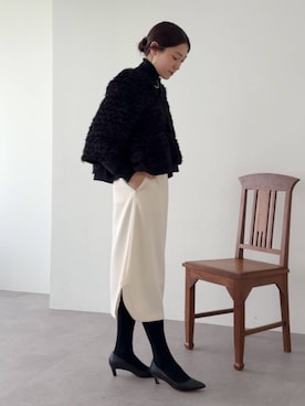 「アイテム（ジャケット/アウター）」を使った、BEARDSLEYさん（レディース・164cm）の夏コーディネート