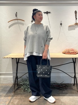 BEARDSLEYさん（レディース・166cm）の冬コーディネート