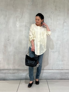 「BEARDSLEY（ビアズリー）のアイテム」を使った、BEARDSLEYさん（レディース・156cm）の冬コーディネート