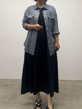 「リラックス」｜BEARDSLEYさん（レディース・171cm）の春コーディネート