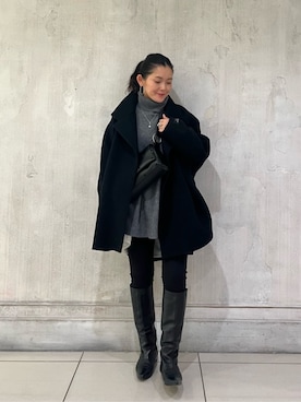 BEARDSLEYさん（レディース・156cm）の冬コーディネート