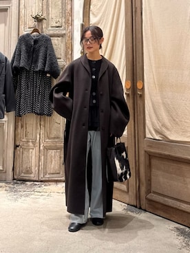 BEARDSLEYさん（レディース・157cm）の冬コーディネート