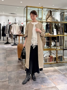 BEARDSLEYさん（レディース・154cm）の冬コーディネート