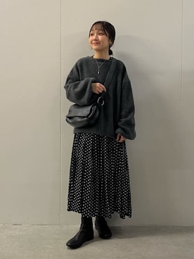 BEARDSLEYさん（レディース・149cm）の冬コーディネート