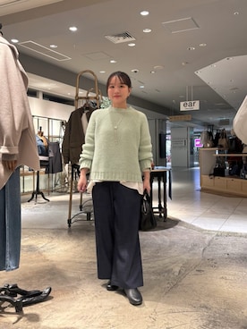 「ゆったり」｜BEARDSLEYさん（レディース・156cm）の秋コーディネート