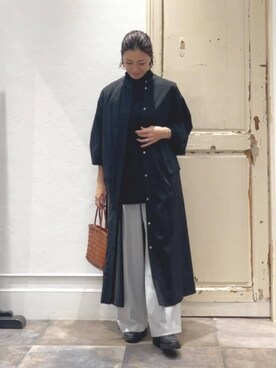 BEARDSLEYさん（レディース・159cm）の秋コーディネート