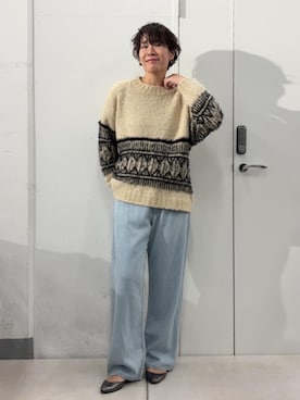 BEARDSLEYさん（レディース・171cm）の秋コーディネート