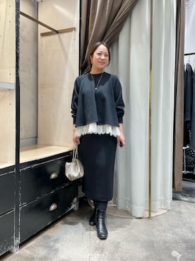 BEARDSLEYさん（レディース・153cm）の秋コーディネート