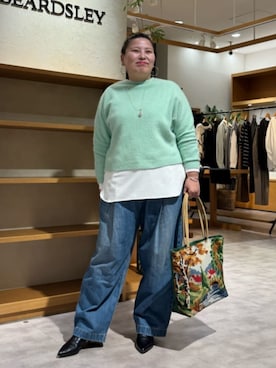 BEARDSLEYさん(レディース・158cm)の秋コーディネート