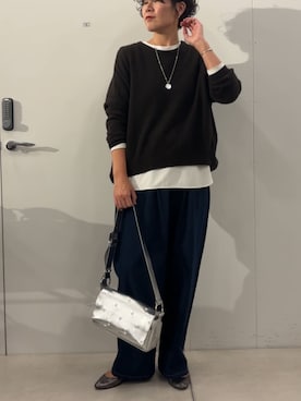 BEARDSLEYさん（レディース・171cm）の秋コーディネート