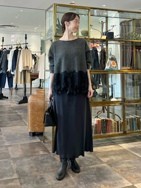 BEARDSLEYさん(レディース・154cm)の秋コーディネート