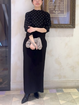 「BEARDSLEY（ビアズリー）のアイテム」を使った、BEARDSLEYさん（レディース・154cm）の冬コーディネート