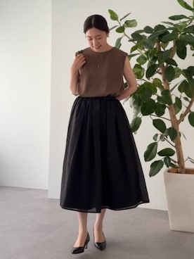 BEARDSLEYさん（レディース・164cm）の夏コーディネート