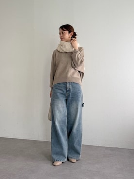 BEARDSLEYさん(レディース・154cm)の秋コーディネート