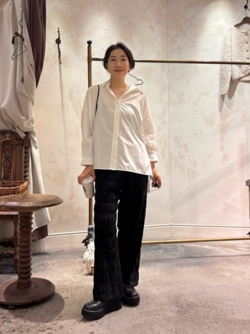 BEARDSLEY（ビアズリー） ワイドパンツ パンツ コットンシャーリング