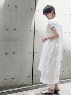 BEARDSLEYさん（レディース・159cm）の夏コーディネート